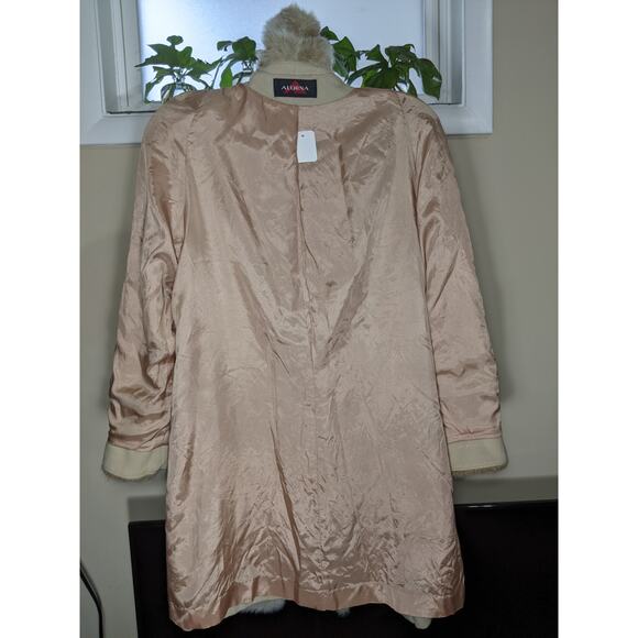 LN Vintage Alorna 80% wool faux fur coat - Picture 4 of 7